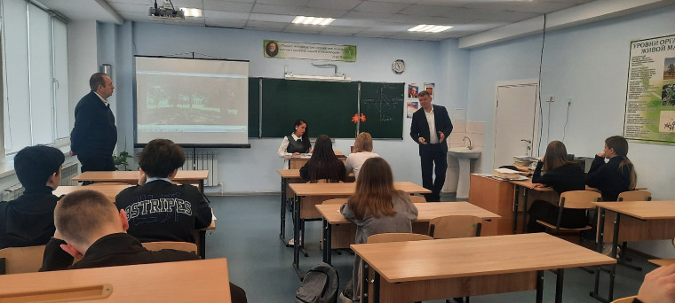 Профориентационная встреча детей выпускных классов.